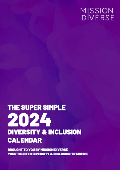 Mission Diverse 2024 Free Diversity and Inclusion Calendar