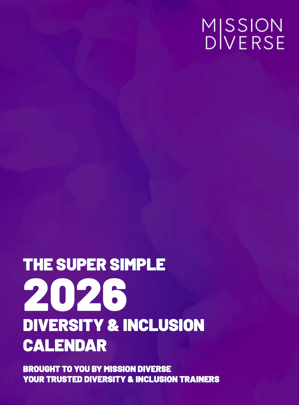 Mission Diverse 2026 EDI Calendar